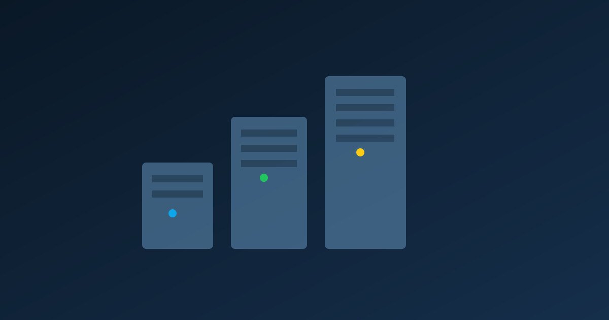 Shared Hosting vs VPS vs Dedicated Server comparison